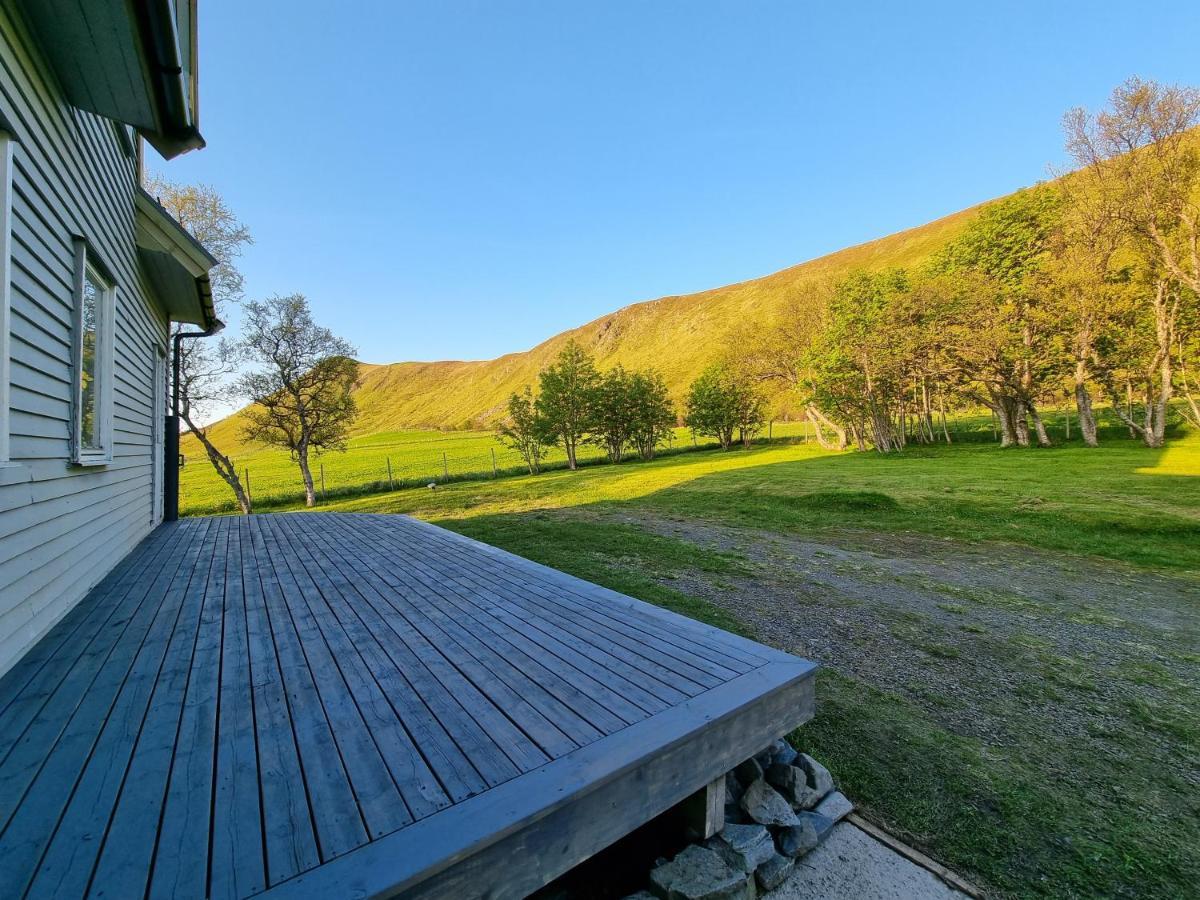 Nappstraumen Seaview holiday home Haug Exterior foto