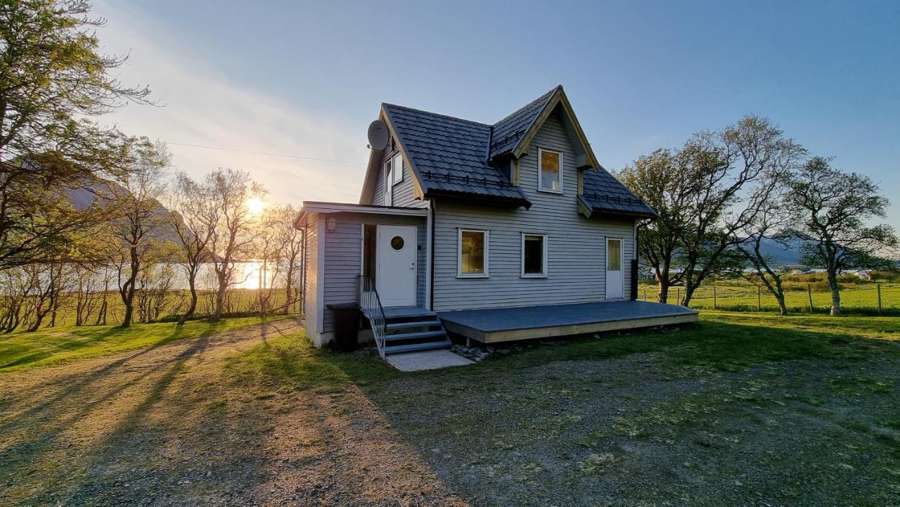 Nappstraumen Seaview holiday home Haug Exterior foto