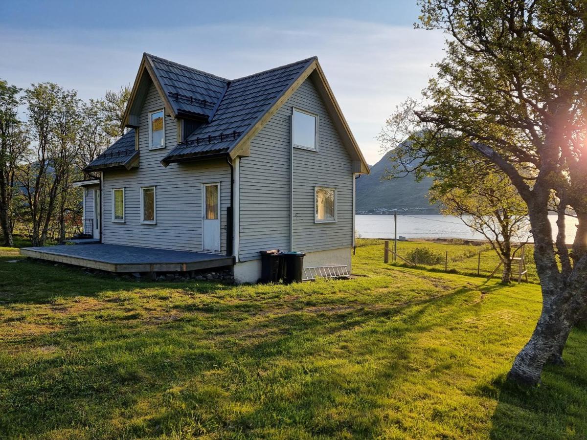 Nappstraumen Seaview holiday home Haug Exterior foto