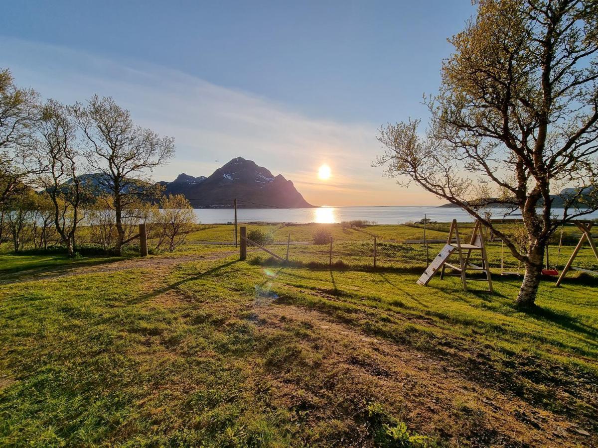 Nappstraumen Seaview holiday home Haug Exterior foto