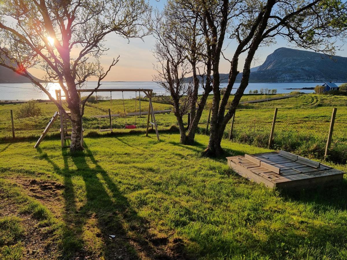 Nappstraumen Seaview holiday home Haug Exterior foto